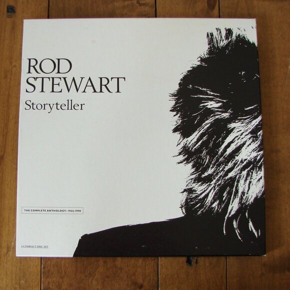 Rod Stewart Storyteller The Complete Anthology 1964 - 1990 4 CD Box Set ~ MINT - Picture 1 of 16